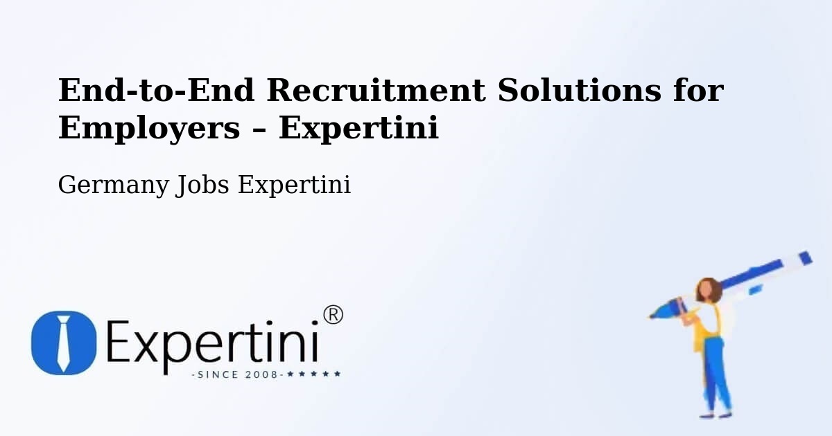 Recruitment Solutions for Employers – Bucha - Bucha, Germany Jobs Expertini